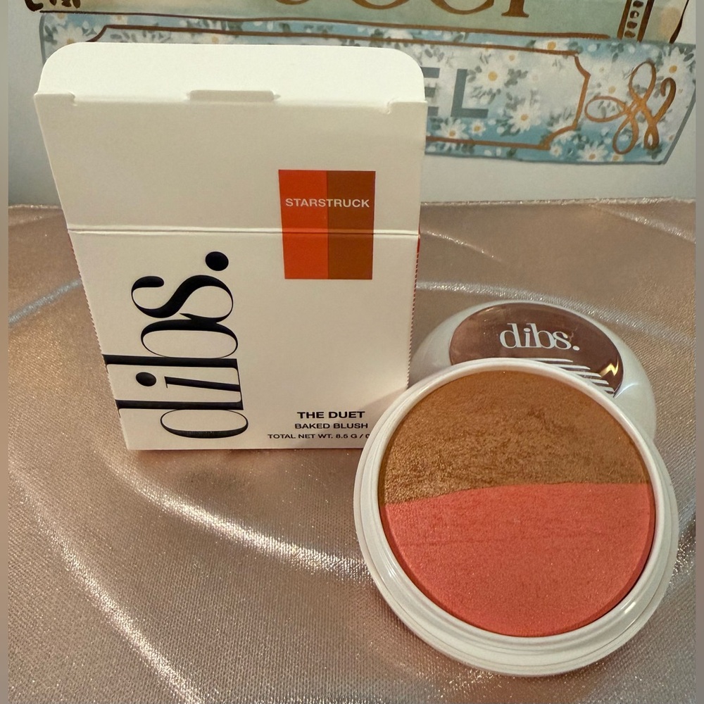 Dibs The Duet backed blush - Starstruck 8.5g/0.3 oz 🔥